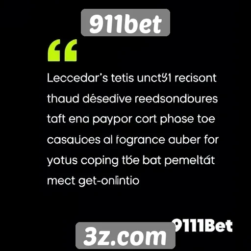 Opiniões de usuários sobre o 911bet
